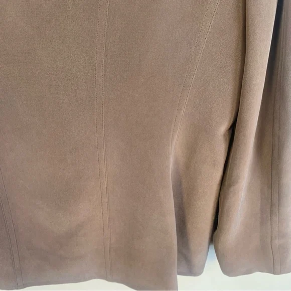 Jones New York 100% Silk Blazer Jacket Mocha Brown - Picture 10 of 12